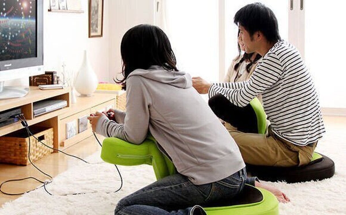Crean un modelo de silla japonesa pensada para gamers