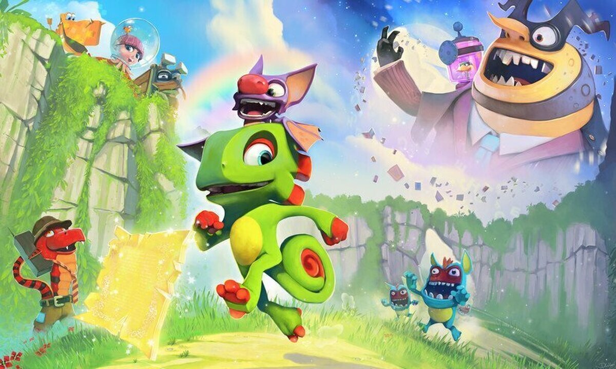 Se acabaron los problemas con la cámara de Yooka-Laylee