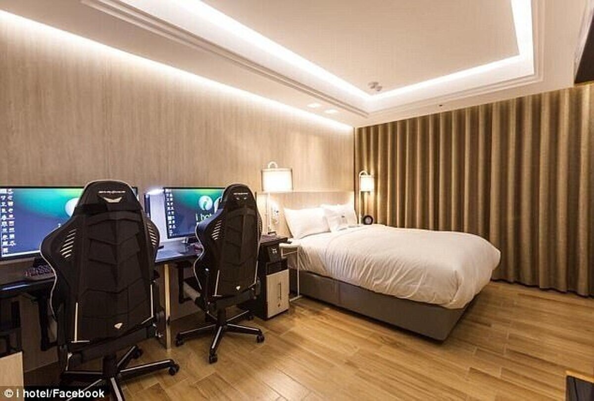 Este hotel de Taiwan es todo lo que puede pedir un amante de los videojuegos