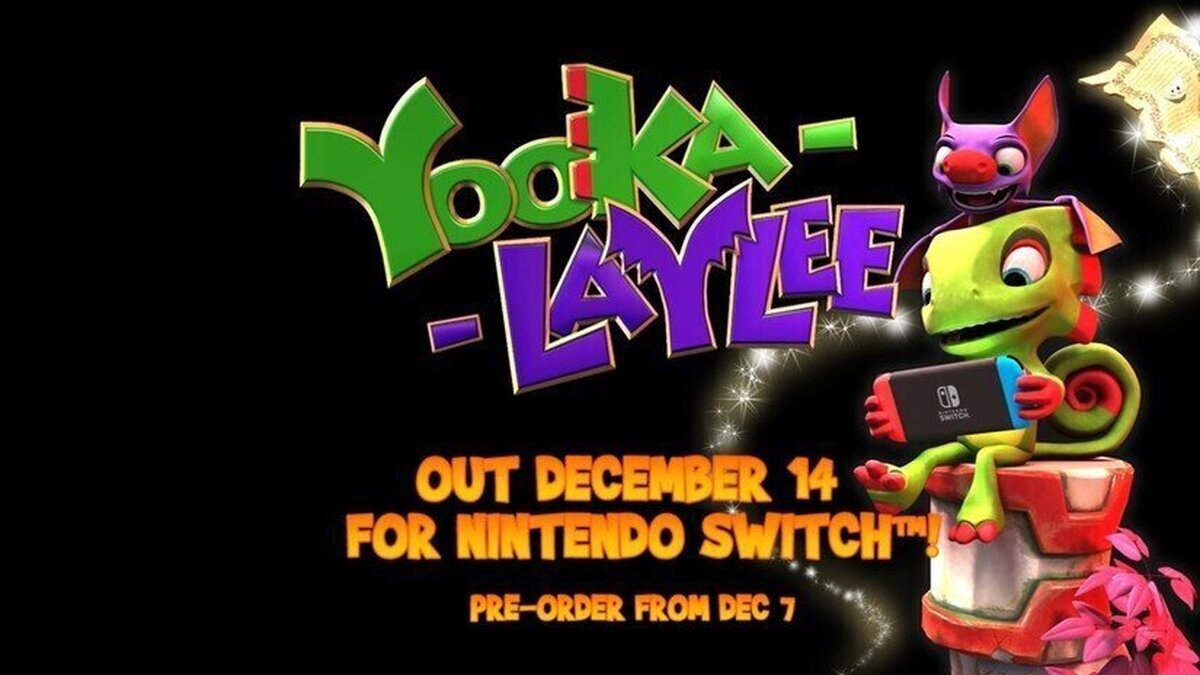  Yooka-Laylee ya tiene fecha de lanzamiento en Switch