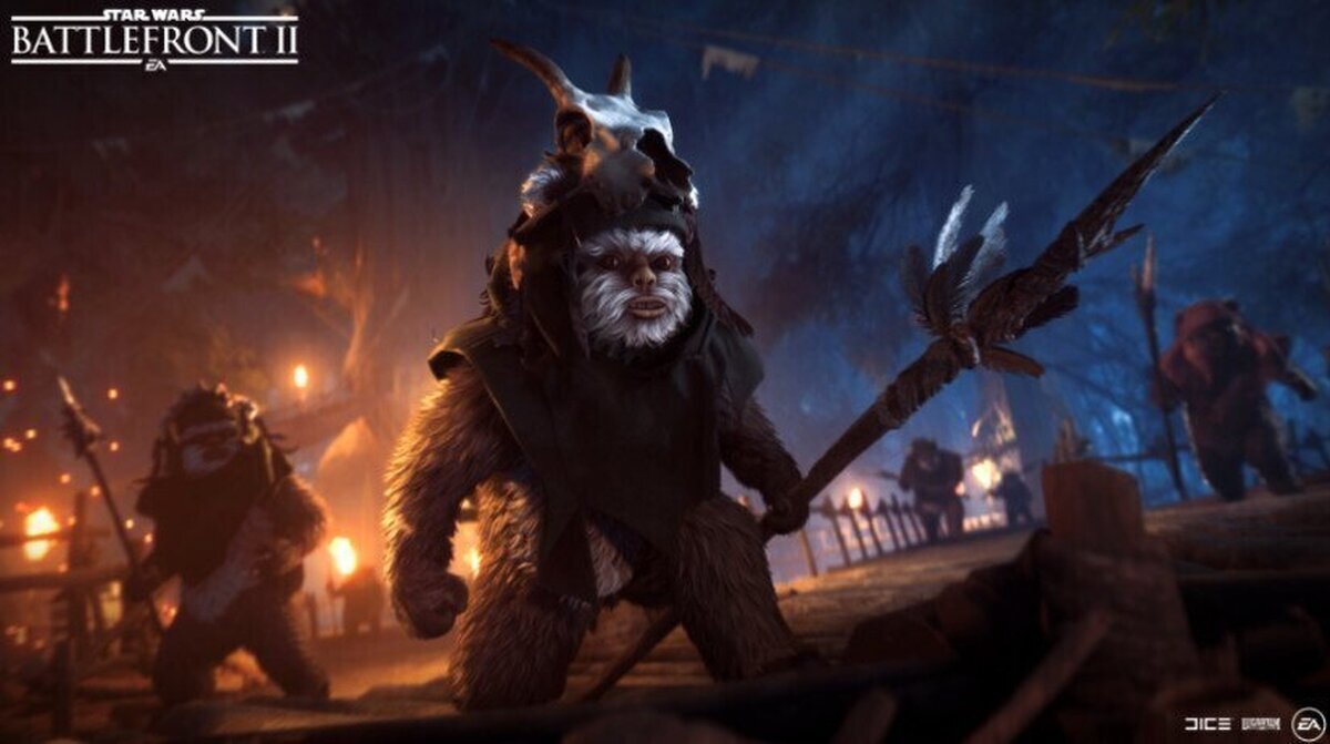 Star Wars: Battlefront II anuncia el modo 'Cacería de Ewoks'