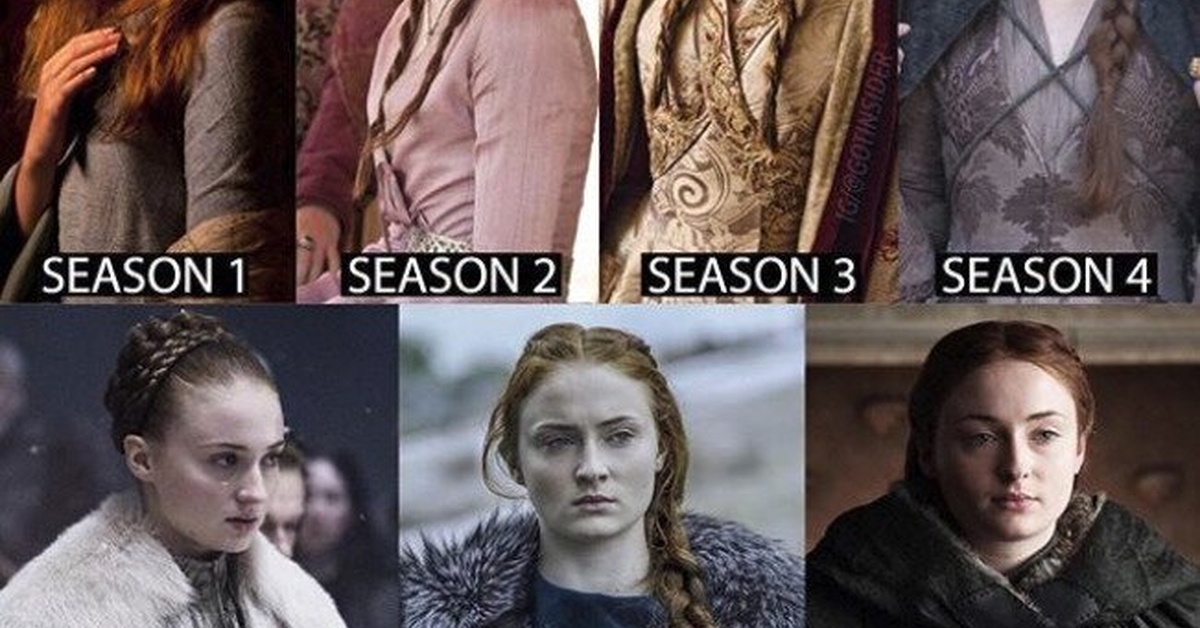 La evolución de Sansa en Juego de Tronos