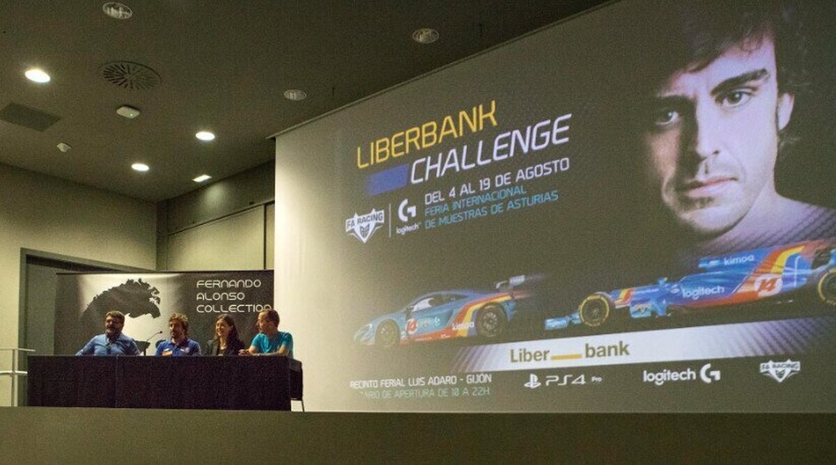 El torneo de Fernando Alonso ‘Liberbank Challenge - FA Racing Logitech G’ busca al piloto más rápido de Gran Turismo Sport