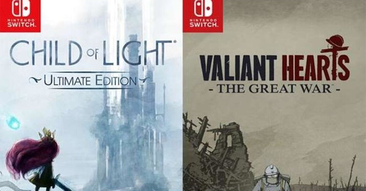 Child Of Light y Valiant Hearts llegarán a Switch