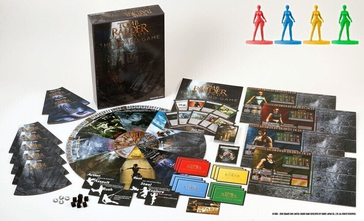 Presentado el juego de mesa Tomb Raider Legends: The Board Game