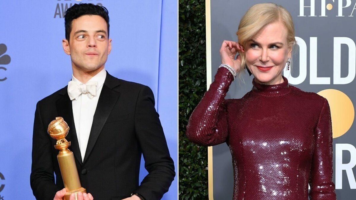 Rami Malek explica porqué fue cruelmente ignorado por Nicole Kidman en el escenario de los Globos de Oro