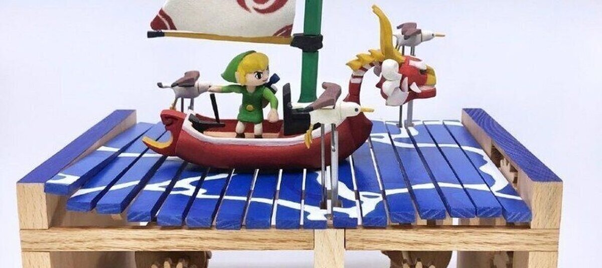 Este diorama de The Legend of Zelda: The Wind Waker es lo mejor que verás hoy 