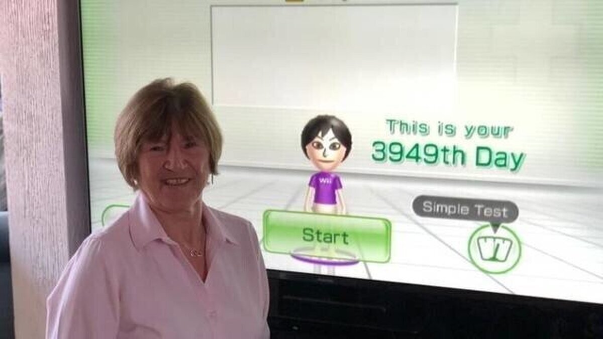 El caso de la yaya que jugó a Wii Fit todos los días durante 10 años