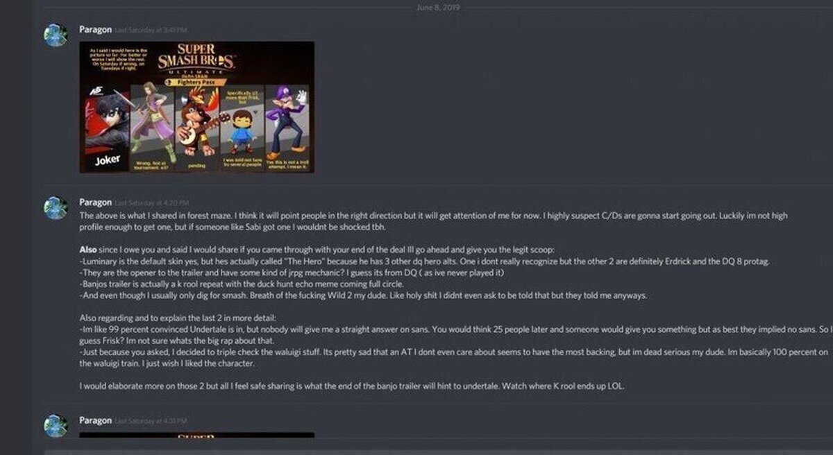 Rumor: Waluigi y un personaje de Undertale podrían llegar a Super Smash Bros Ultimate