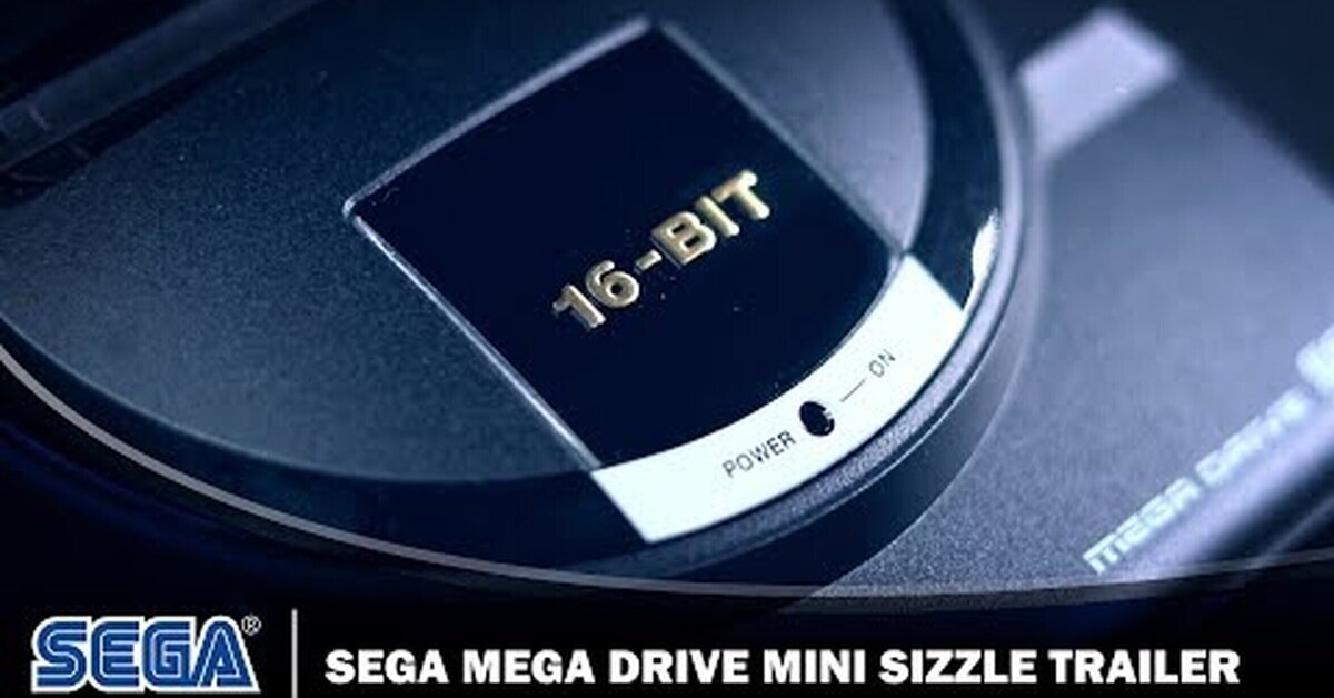Nuevo tráiler cargado de nostalgia de la SEGA Mega Drive Mini