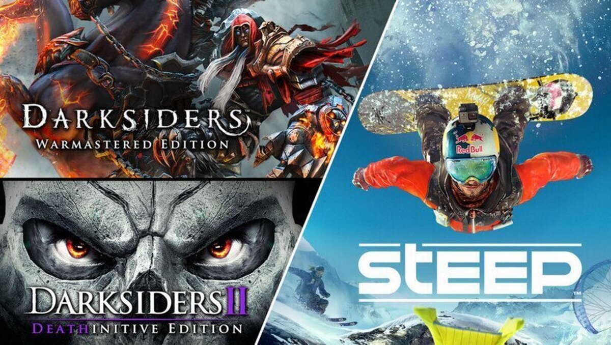 Descarga gratis Darksiders, Darksiders 2 y Steep por tiempo limitado 