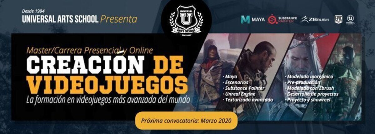 Quizás te interese este Máster en Creación de Videojuegos. ¡Empieza en marzo!