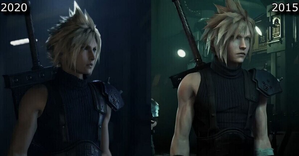 FFVII Remake: Comparan el tráiler de 2015 con la demo que salió ayer