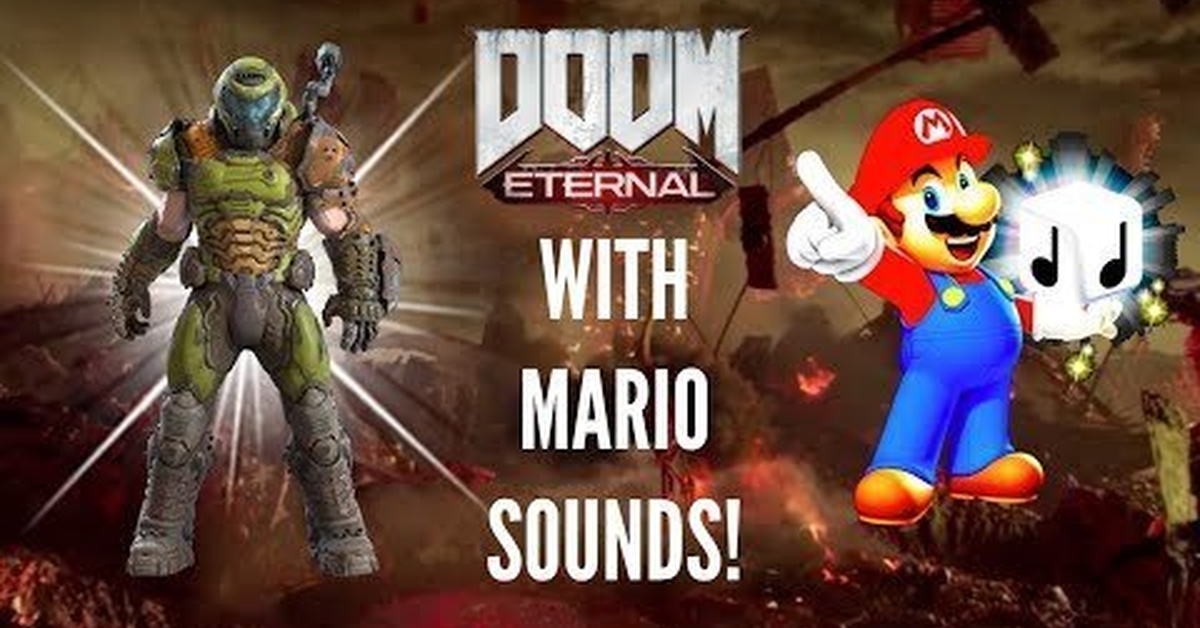 Así sería DOOM con los sonidos de Mario