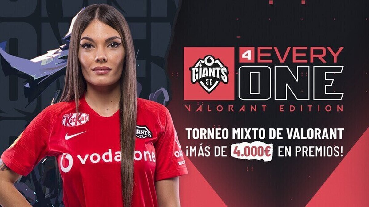 Giants 4 Everyone organizará torneos mixtos en Valorant tras el éxito en LoL