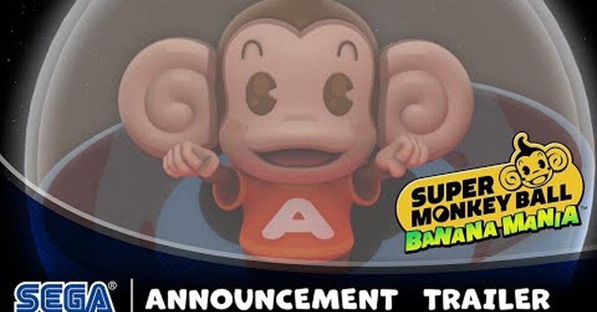 SEGA of America anuncia Super Monkey Ball Banana Mania