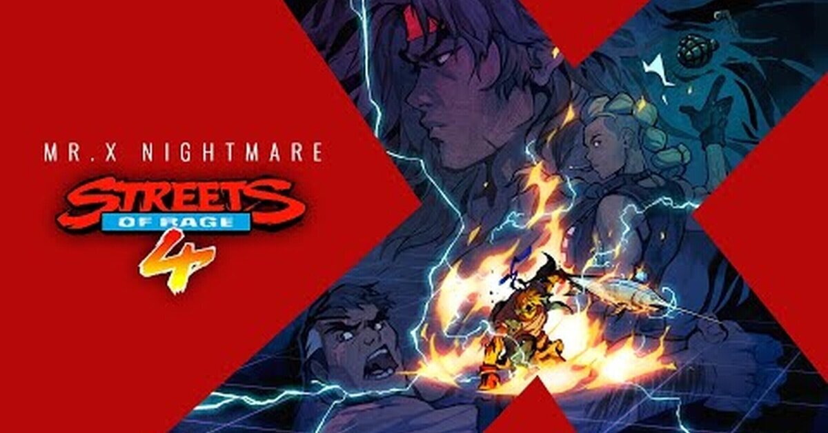 Mr. X Nightmare, el DLC de Streets of Rage 4, llega hoy a PC y consolas