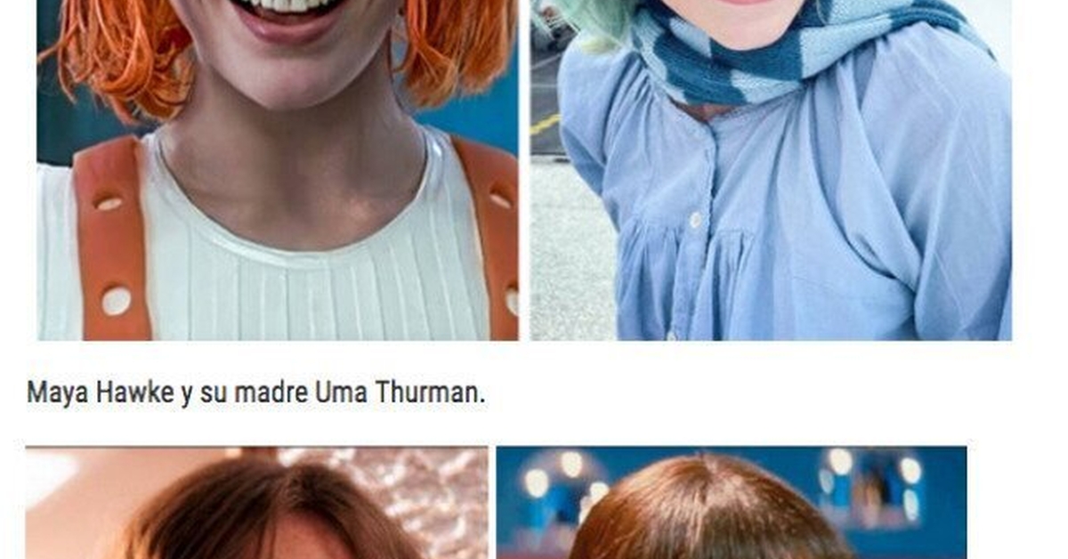 GALERÍA: 20 Hijos de famosos que se parecen MUCHÍSIMO a sus padres