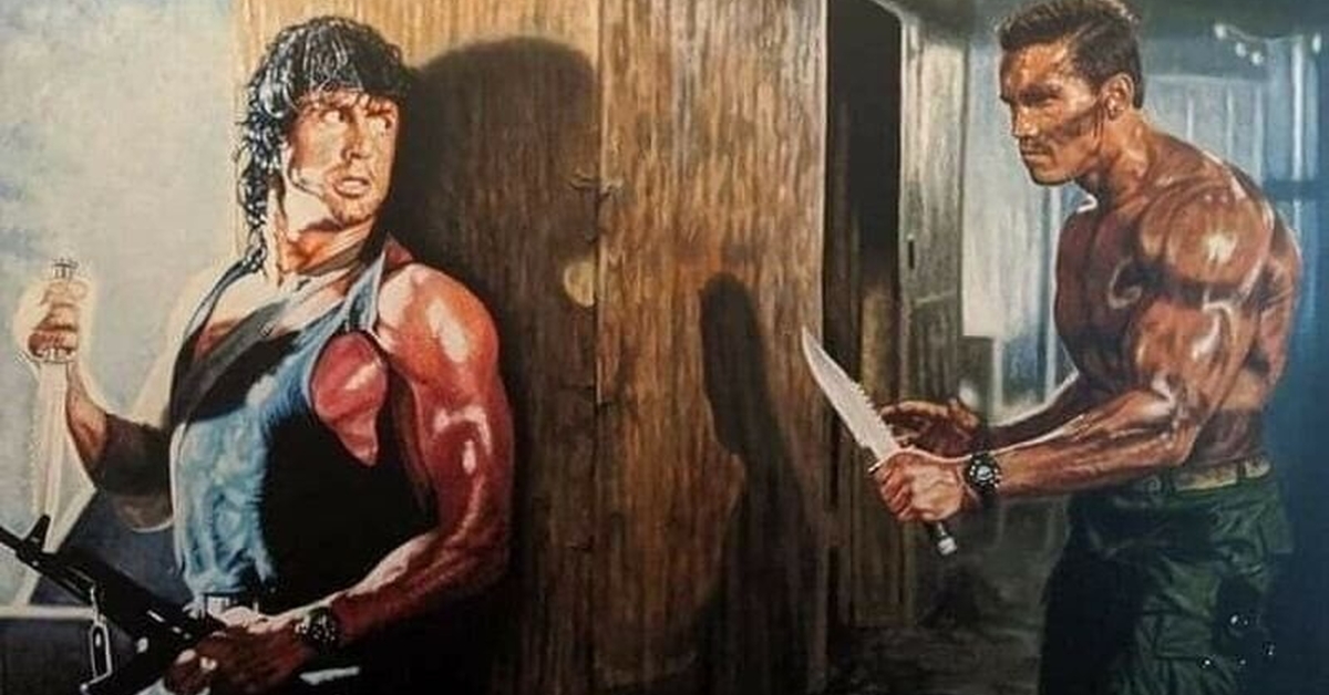 John Rambo VS John Matrix