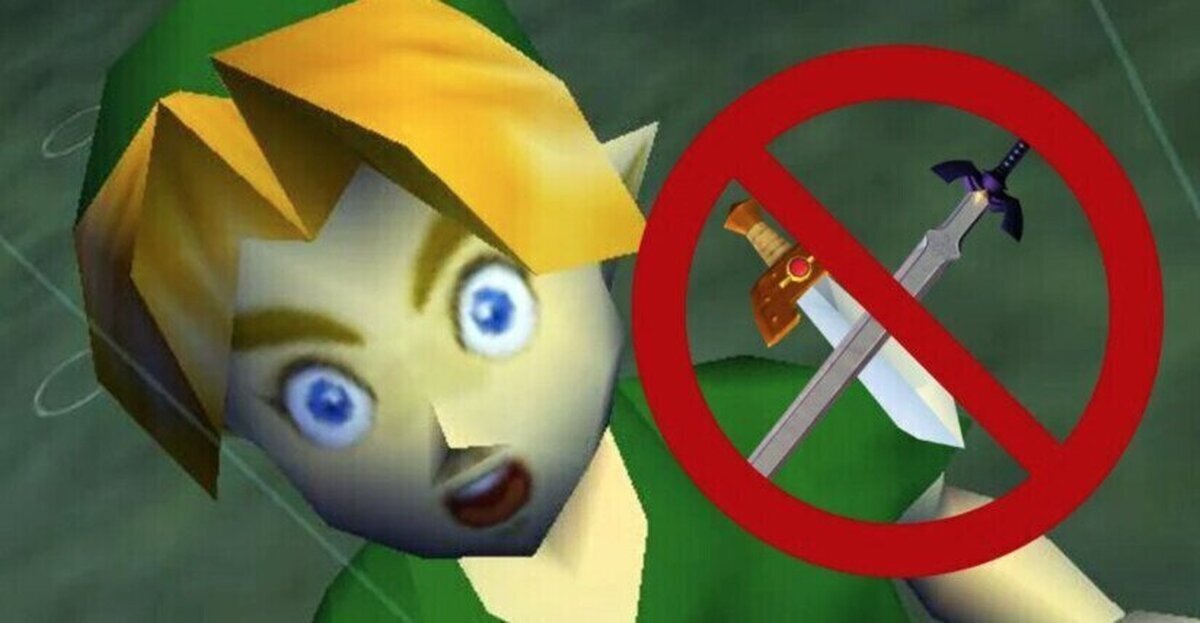 Se pasa The Legend of Zelda: Ocarina of Time sin utilizar la espada