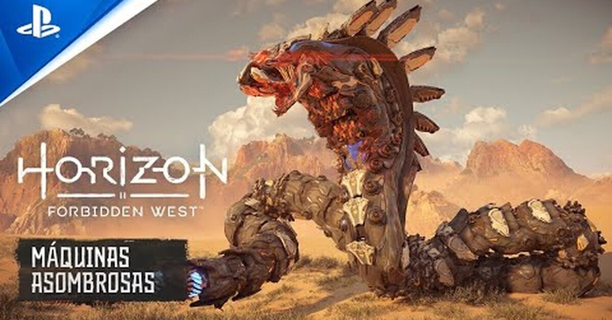 Horizon Forbidden West presenta un nuevo vistazo a las máquinas en un tráiler 4K en castellano