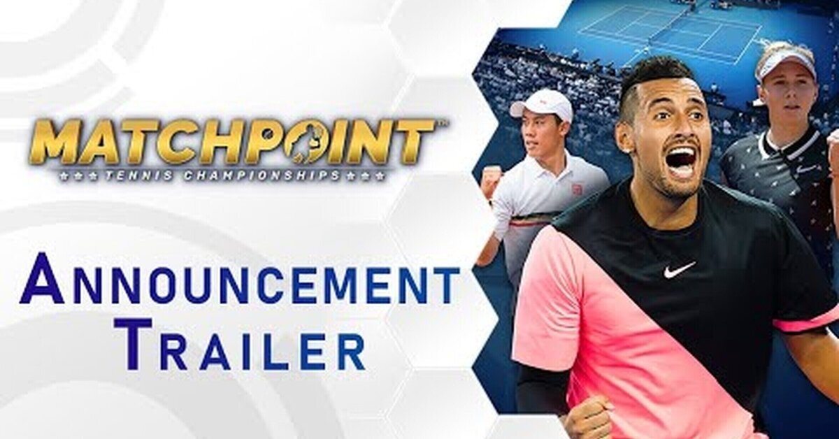 Matchpoint - Tennis Championships anunciado para PlayStation 4|5, Xbox One, Xbox Series X|S, PC y Nintendo Switch