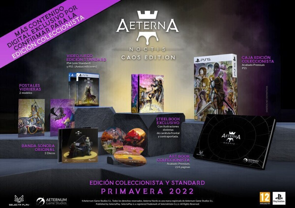 Aeterna Noctis abre reservas para sus ediciones físicas