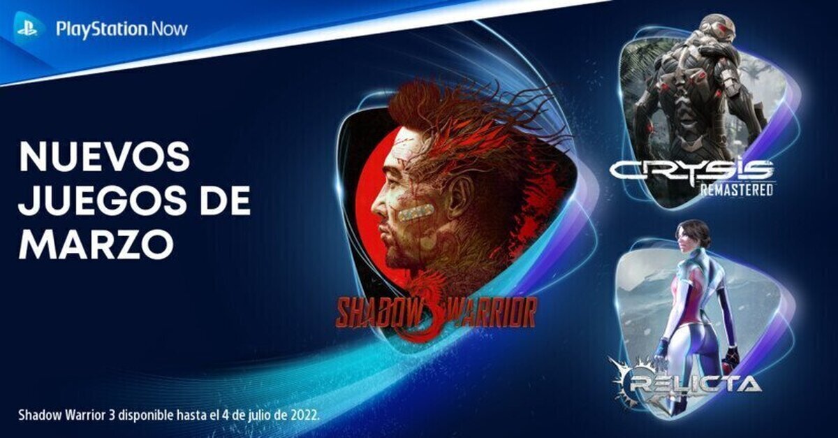 Shadow Warrior 3, Crysis Remastered, Relicta y Chicken Police - Paint It Red! llegan a PlayStation Now como novedades del mes de marzo