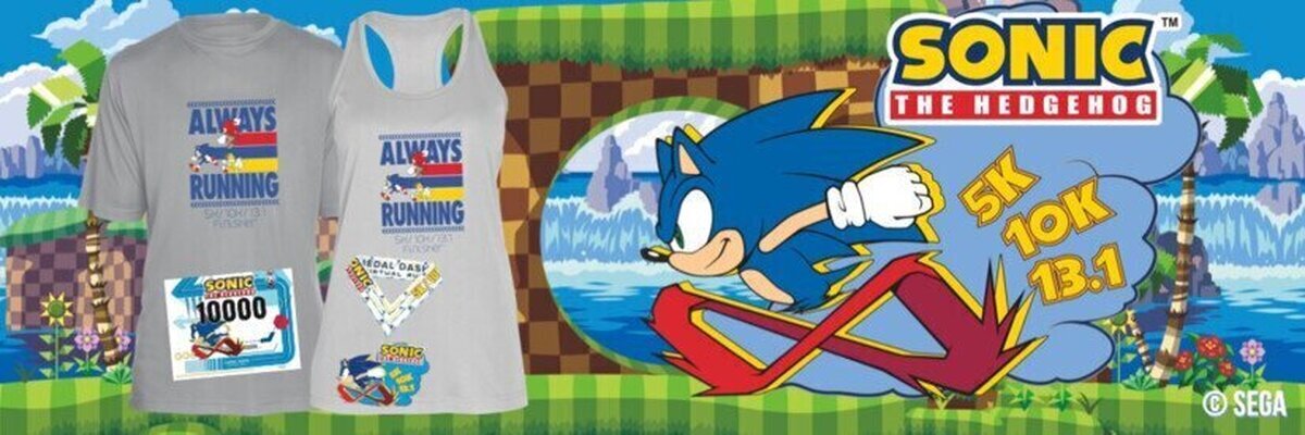 SEGA of America y Medal Dash anuncian la carrera virtual temática Sonic the Hedgehog