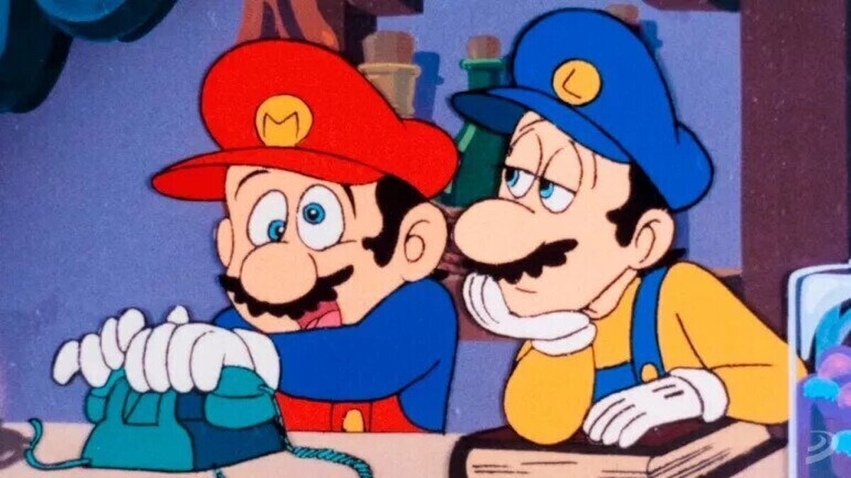 Peli de Mario de 1986. La puedes mirar aquí gratis y remasterizada a 4K