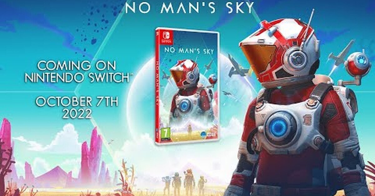 No Man’s Sky llegará el 7 de octubre de 2022 a Nintendo Switch. Hello Games y Bandai Namco Europa unen fuerzas para la distribución del juego.