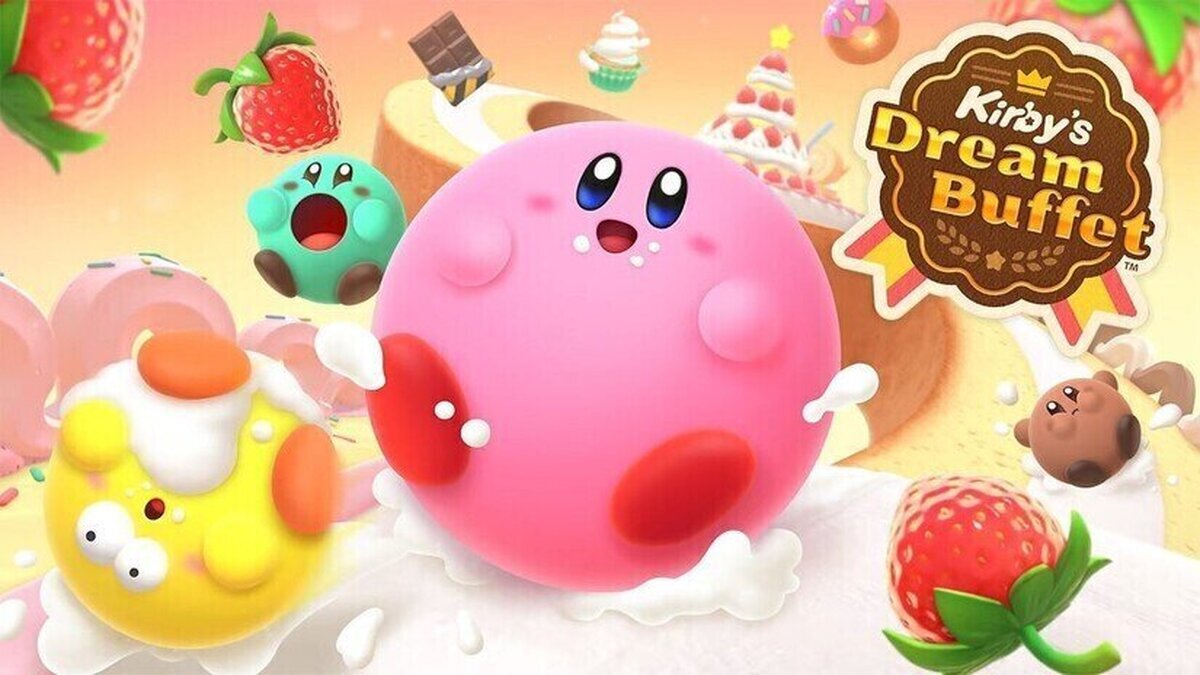 Nintendo anuncia Kirby's Dream Buffet para Switch