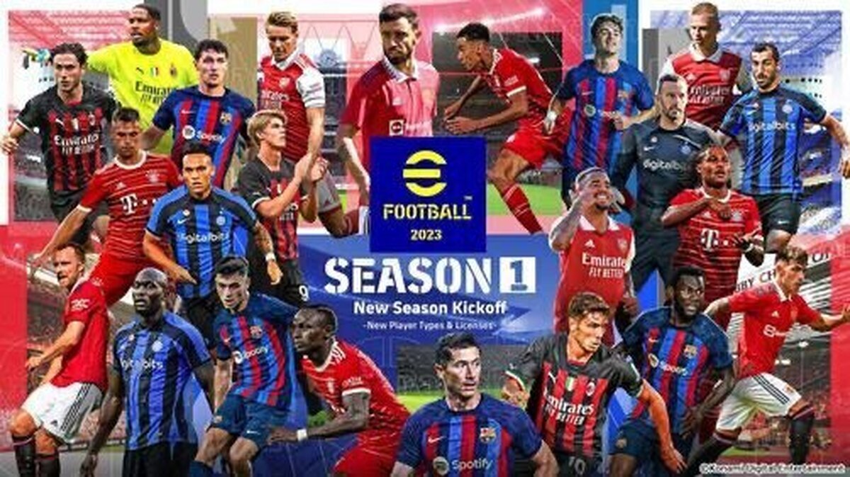 EFootball ofrece a sus usuarios la posibilidad de jugar partidos amistosos online con sus Dream Teams, y nuevos packs de cartas para reforzar sus plantillas