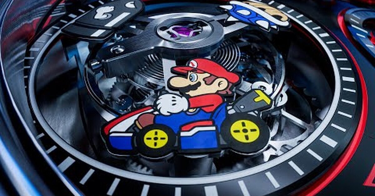 Anuncian dos relojes de Mario Kart que cuestan 26.000 y 4400 euros