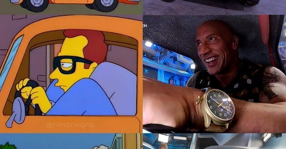 Los Simpson predijeron a Dwayne Johnson 'The Rock' en @El_Hormiguero