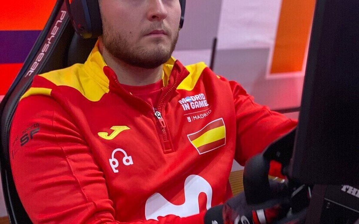 Pedro Sánchez, subcampeón mundial en el SimRacing Worldcup de Mónaco.