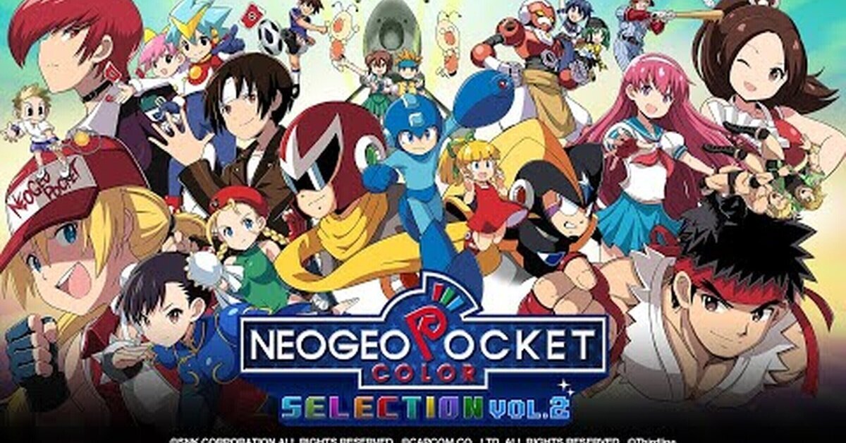 Diez títulos emblemáticos de NEOGEO POCKET COLOR llegan a Nintendo Switchy a Steam con NEOGEO POCKET COLOR SELECTION Vol.2