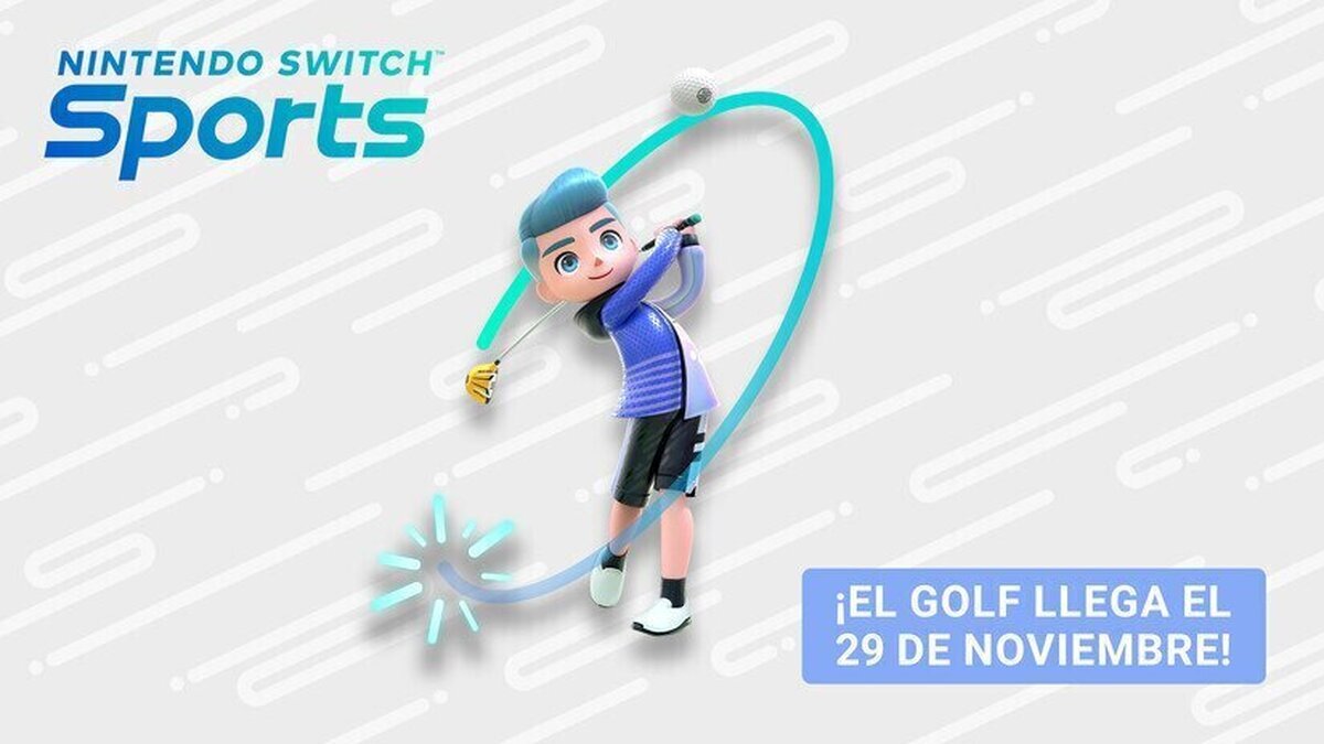 La actualización gratuita que añade el Golf a Nintendo Switch Sports ya está disponible
