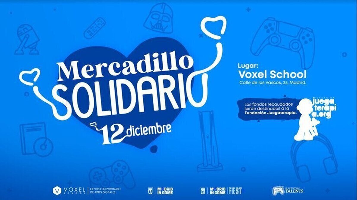 PlayStation España y Juegaterapia organizan un mercadillo solidario en Madrid