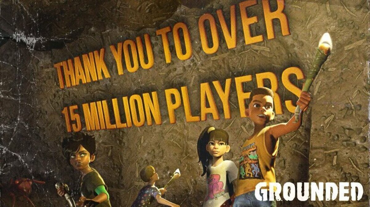 Grounded celebra sus 15 millones de jugadores en el jardín trasero