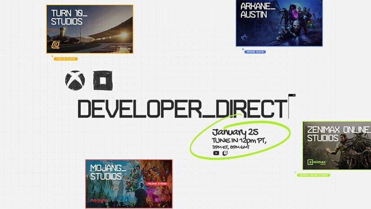 Xbox y Bethesda anuncian el evento digital Developer Direct para el 25 de enero