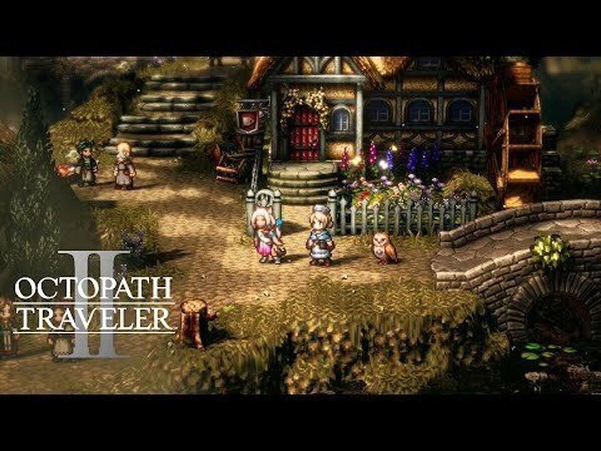 La cazadora Ochette y la boticaria Castti los dos últimos protagonistas de Octopath Traveller II