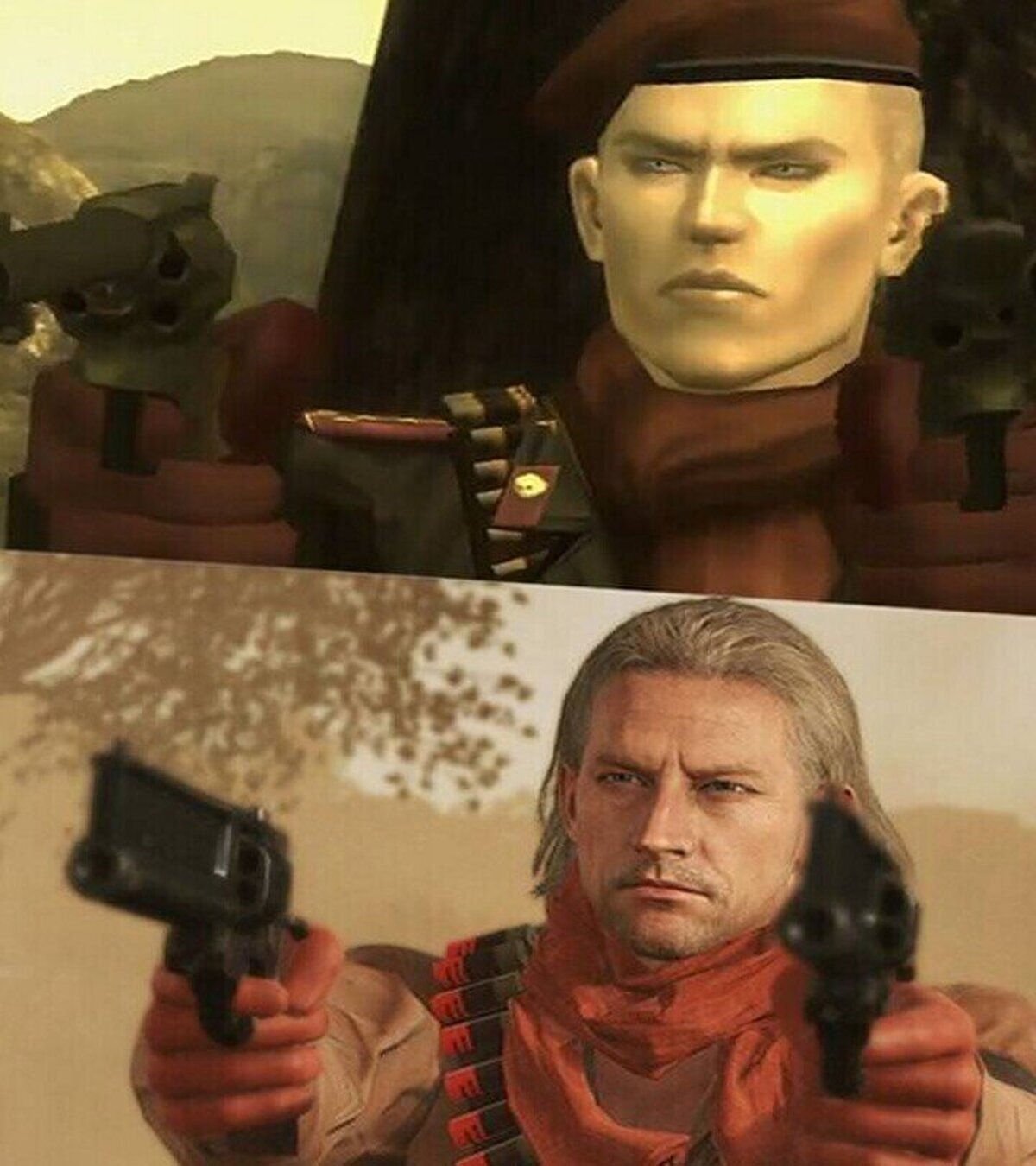 Revolver Ocelot a lo largo de los años