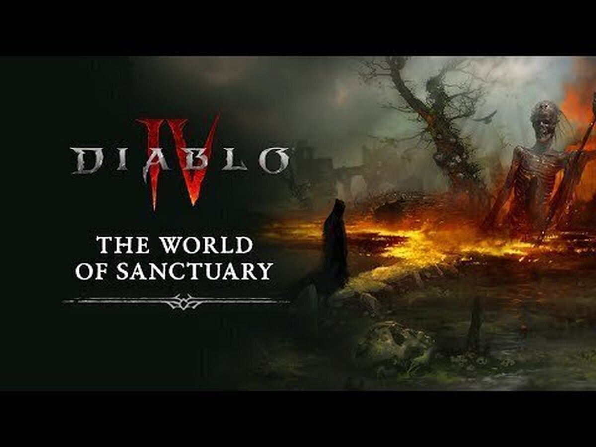 Primer vídeo de Dentro del juego de Diablo IV publicado: El mundo de Santuario (y sí, ¡se puede acariciar al perro!)