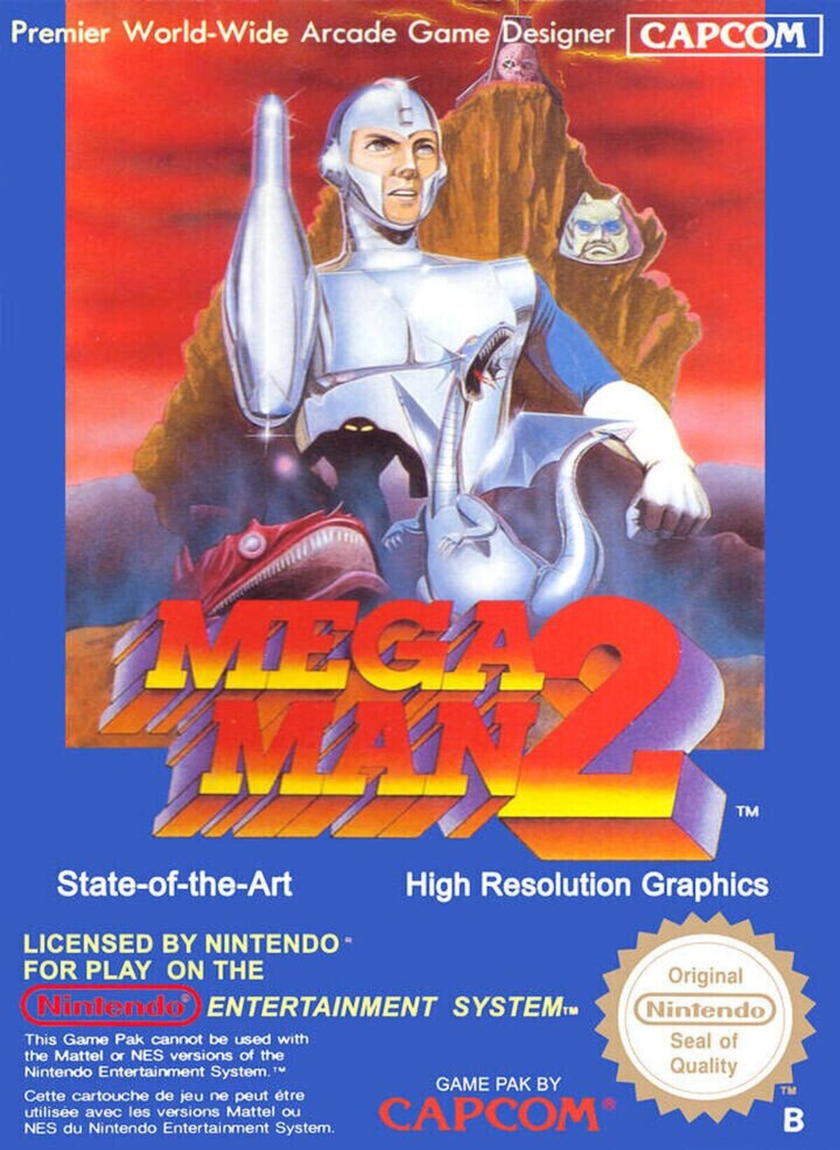 Opinión sincera: ¿Os gusta la portada Europea de Mega Man 2 (1988)? Por @_AkiraValentine