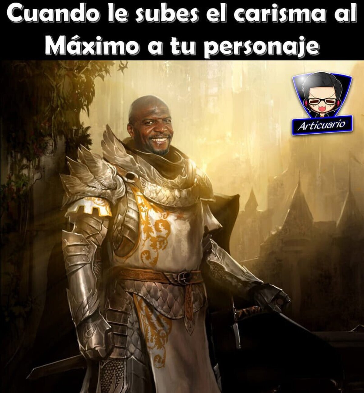 Todo el carisma al máximo