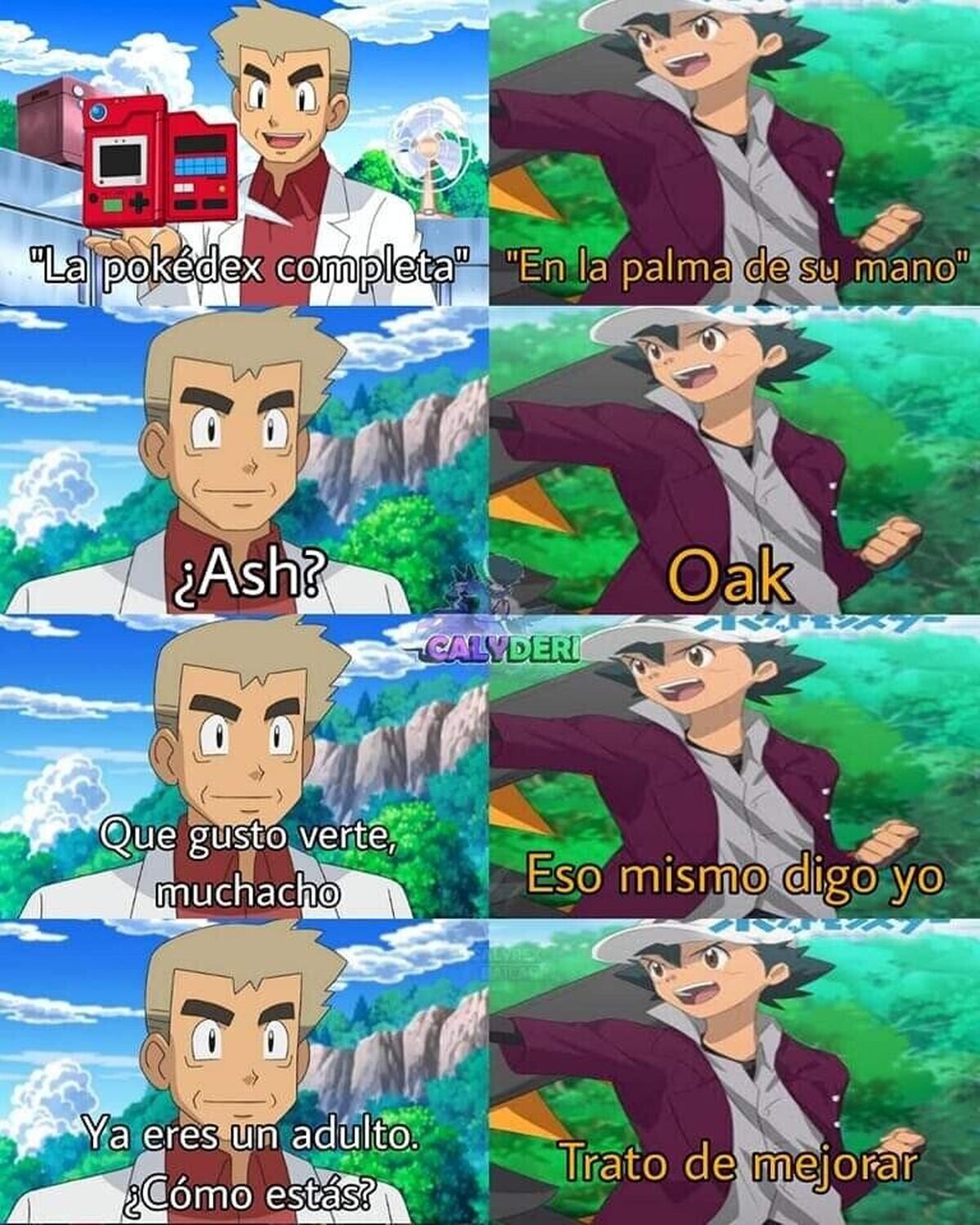 El profesor oak no envejece