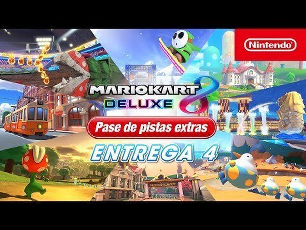 La entrega 4 de Mario Kart 8 Deluxe – Pase de pistas extras llega mañana a Nintendo Switch