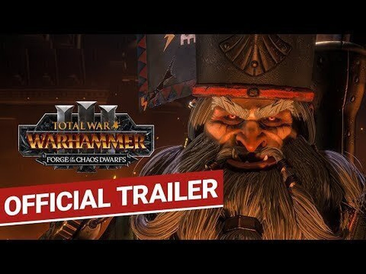 ¡Llamas, trenes y máquinas de guerra! Forge of the Chaos Dwarfs llega a Total War: WARHAMMER III el 13 de abril!