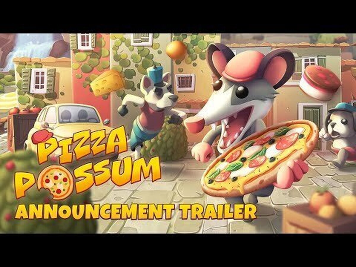 Cosy Computer y Raw Fury presentan Pizza Possum, un nuevo juego arcade en el que te atiborrarás a comer